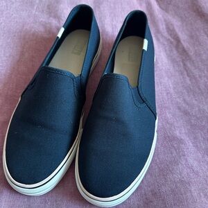 Keds Double Decker Women's Navy Slip-On Flats
